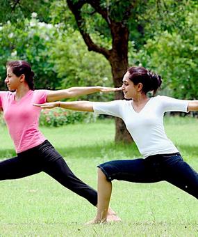 yoga with kamlesh and ruchi