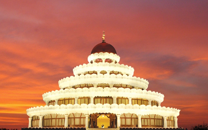 The Art of Living International Center in Bangalore - Ashram tour